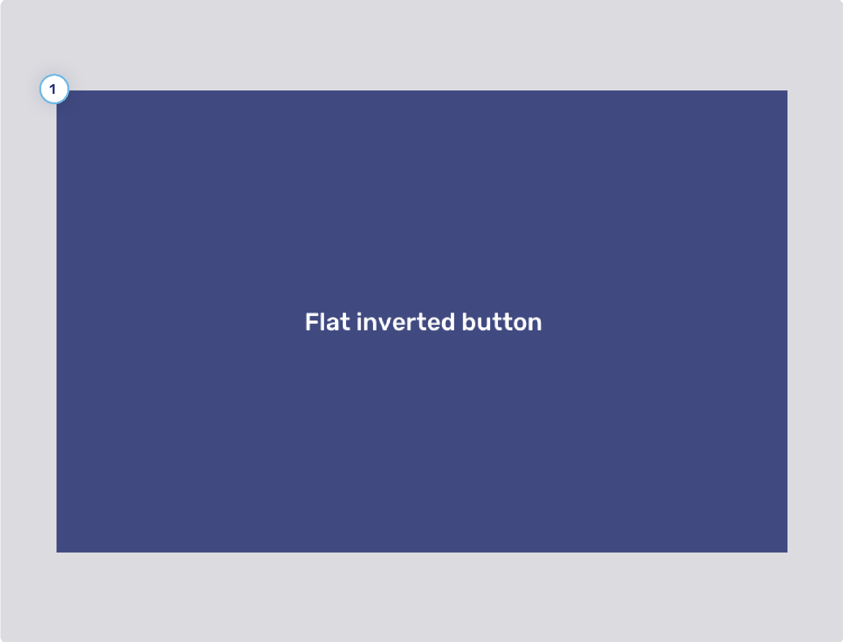 flat inverse button