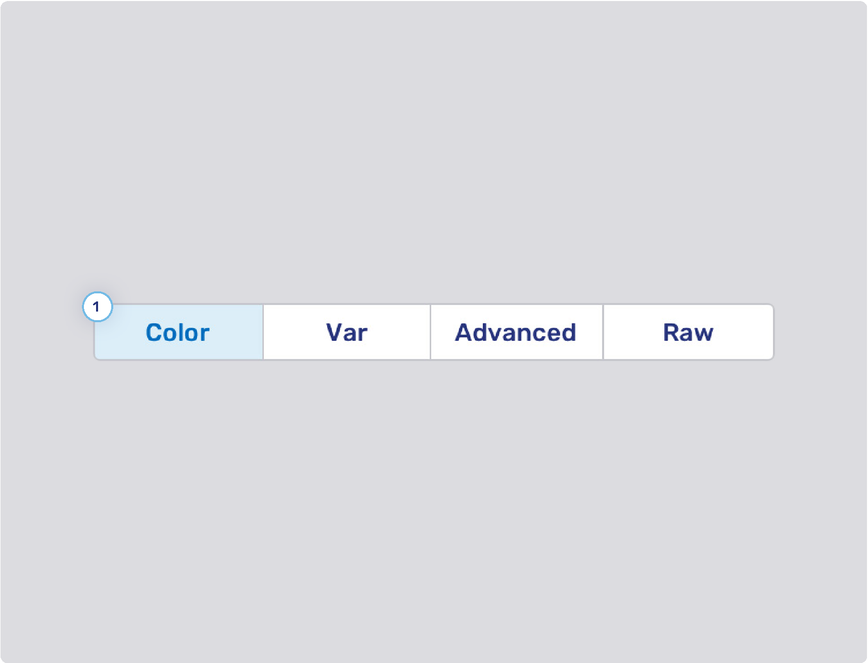 toogle button style