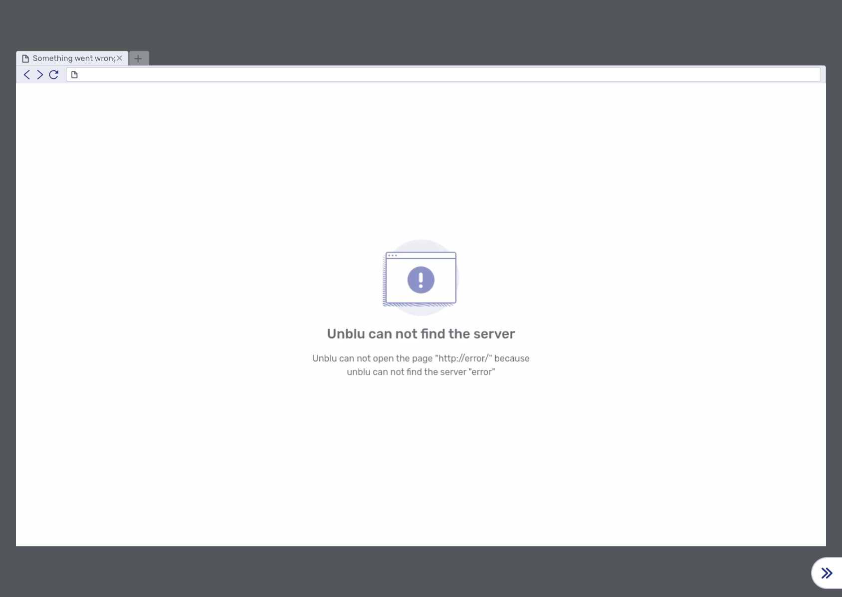 error