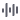 Audio level indicator icon