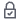 Closed lock icon