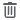 Delete button icon