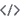 Code snippet button icon