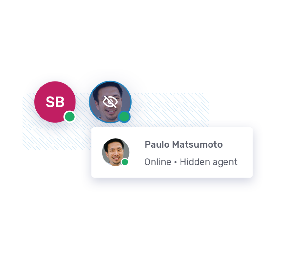 Secure Messenger - Hidden participants