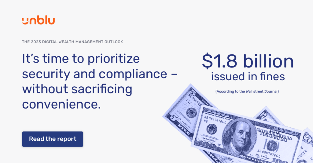 Compliance in the wealth management industry
